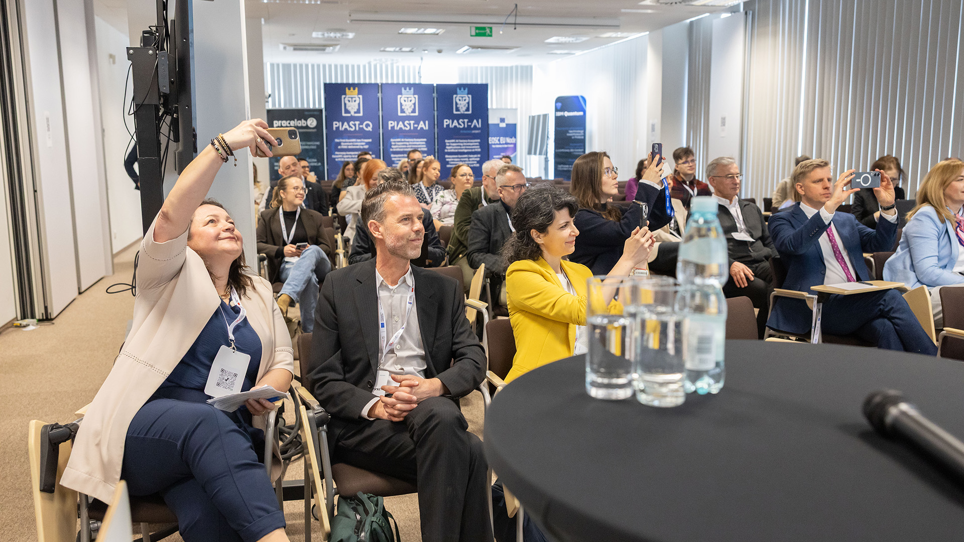 Picture of the audience at the Polish Living Lab Summit 2026