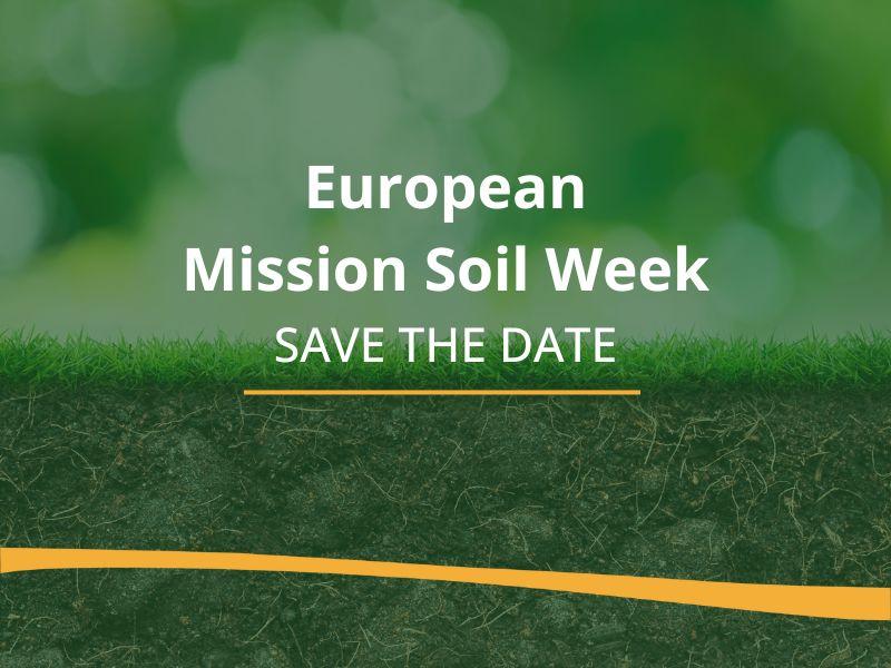 European Soil Day Save the date